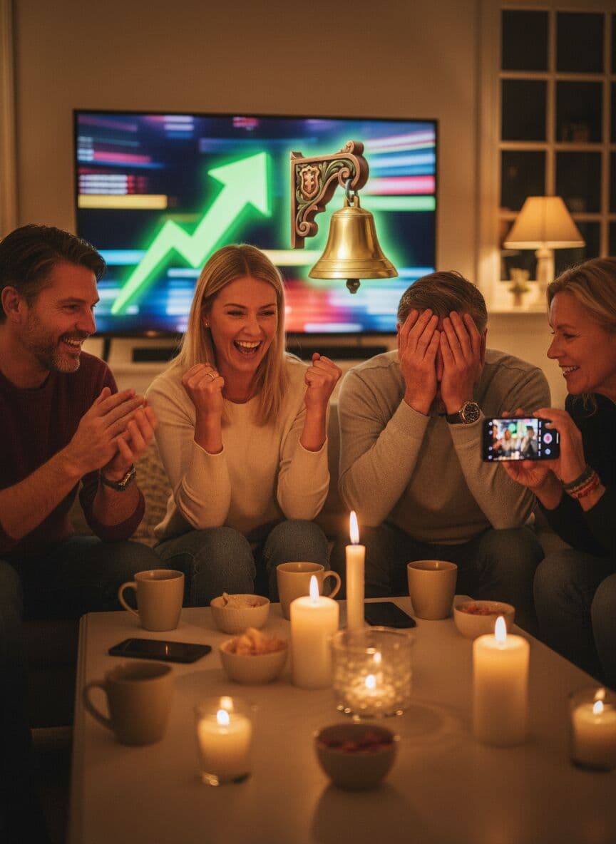 Jubel og en hånd for panden, da klokken ringer