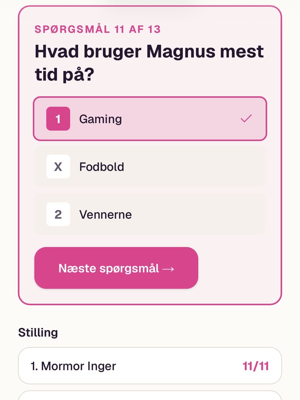 Et tipsspørgsmål om konfirmanden med 1/X/2 og den løbende stilling